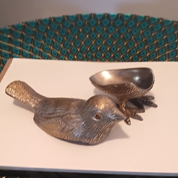 Anthropologie Silver Bird Jewelry Holder - Picture 4 of 9